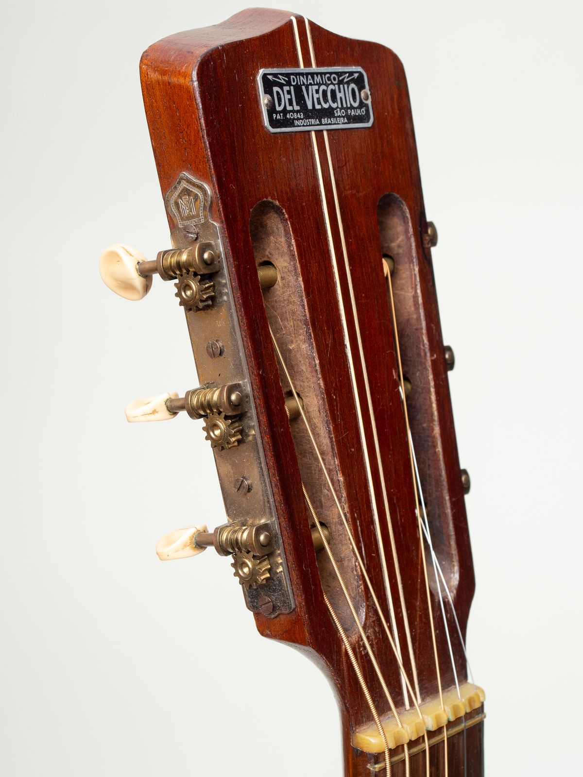 1960s Del Vecchio Dinamico Mahogany Electric Resonator - Gbase
