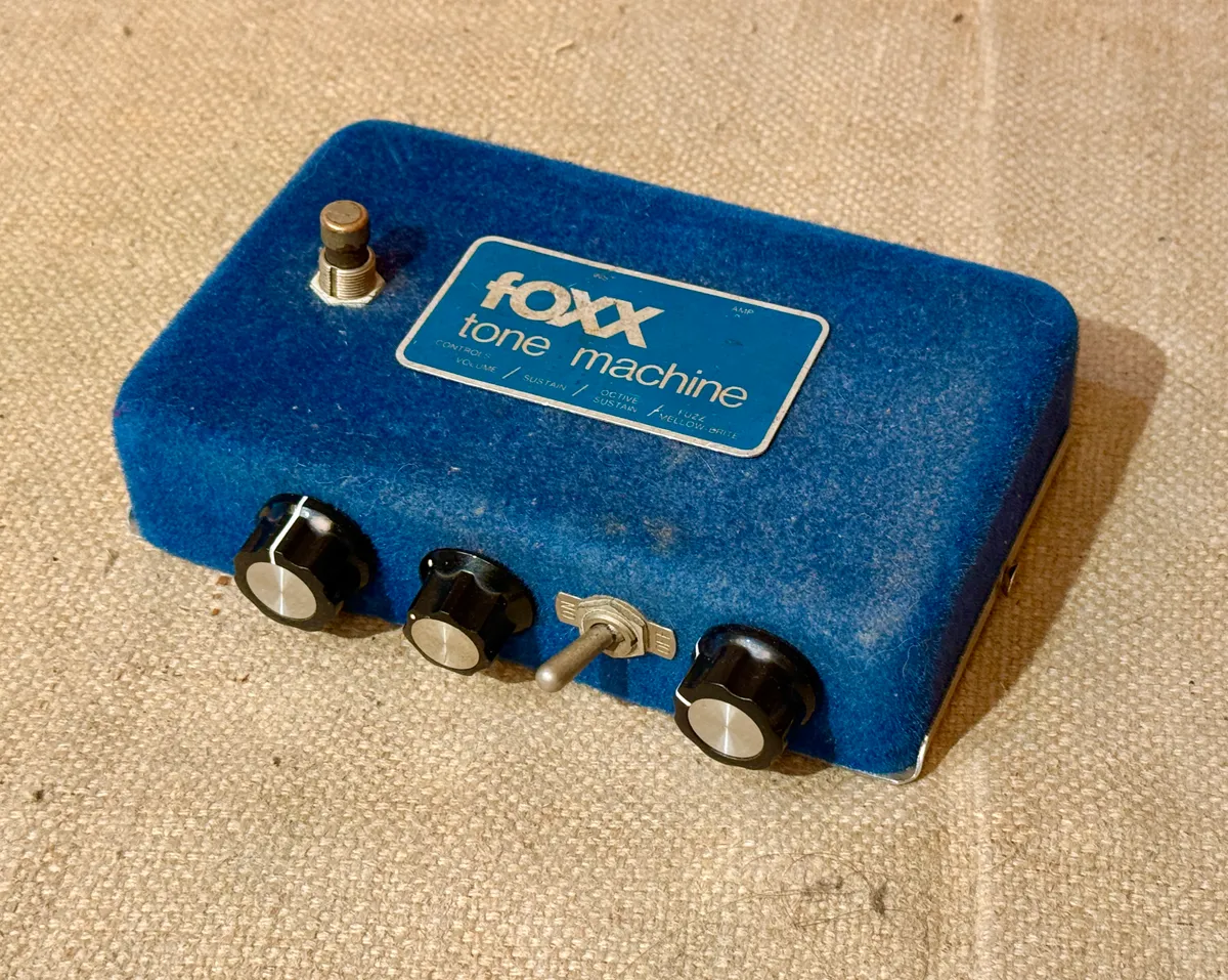 1971 Foxx Tone Machine Blue Velvet