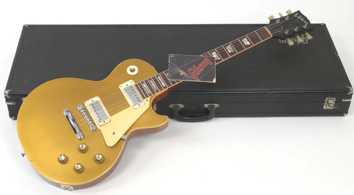 1970 Gibson Les Paul Deluxe Goldtop - Gbase