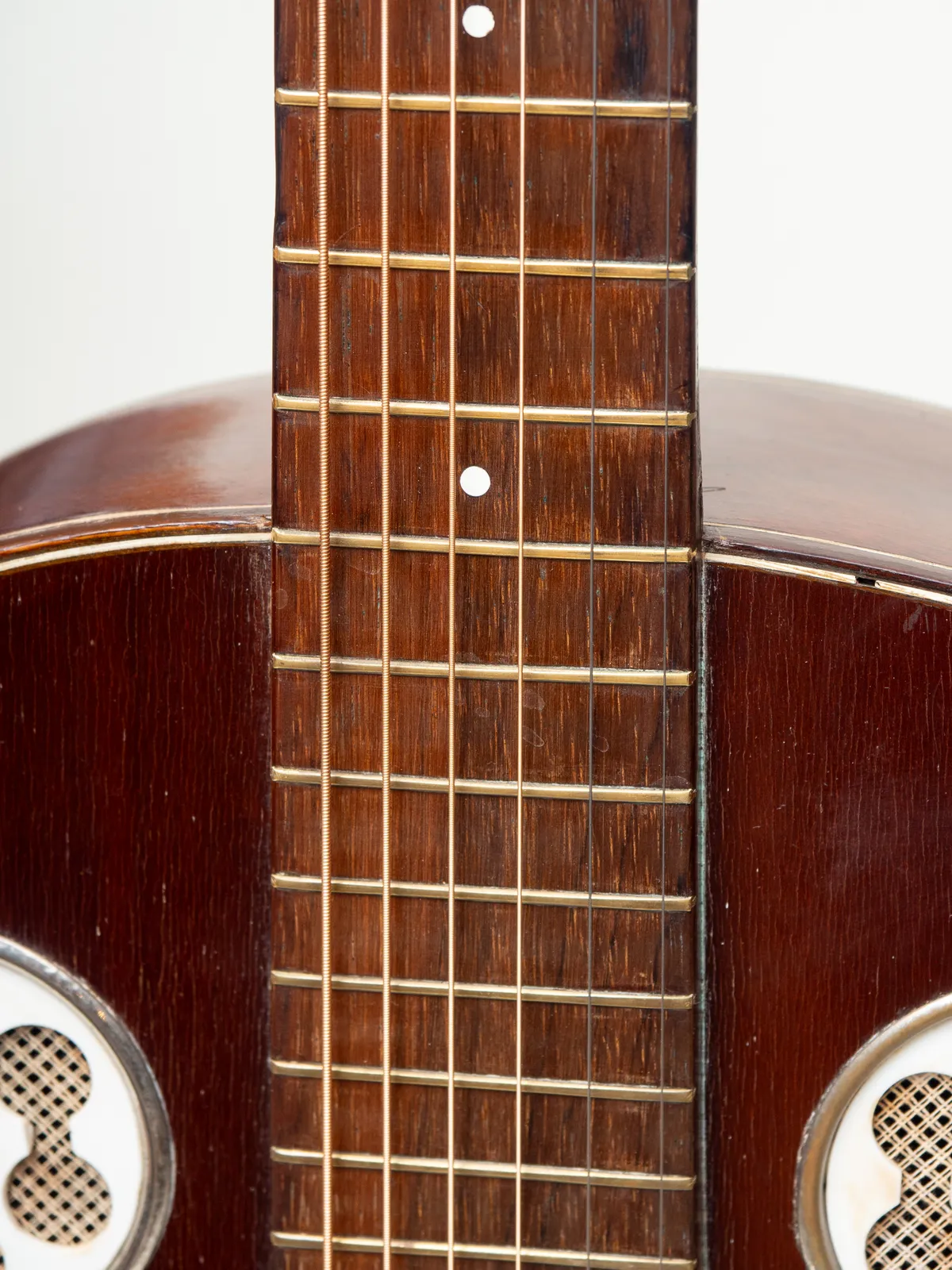 1960s Del Vecchio Dinamico Mahogany Electric Resonator - Gbase