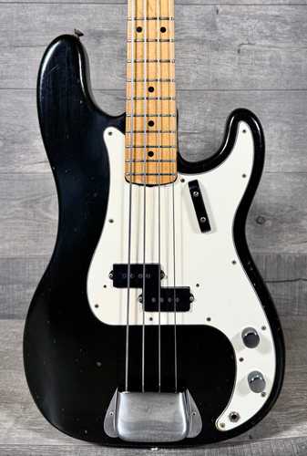 1971 Fender Precision Bass Black - Gbase