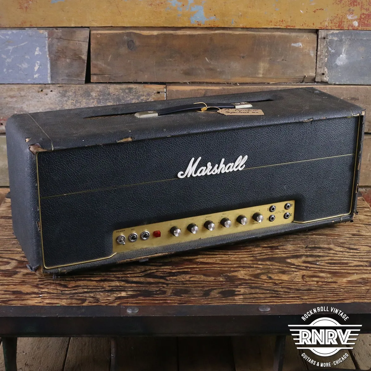 1973 Marshall JMP 1959 Super Lead 2-Channel 100-Watt Guitar Amp