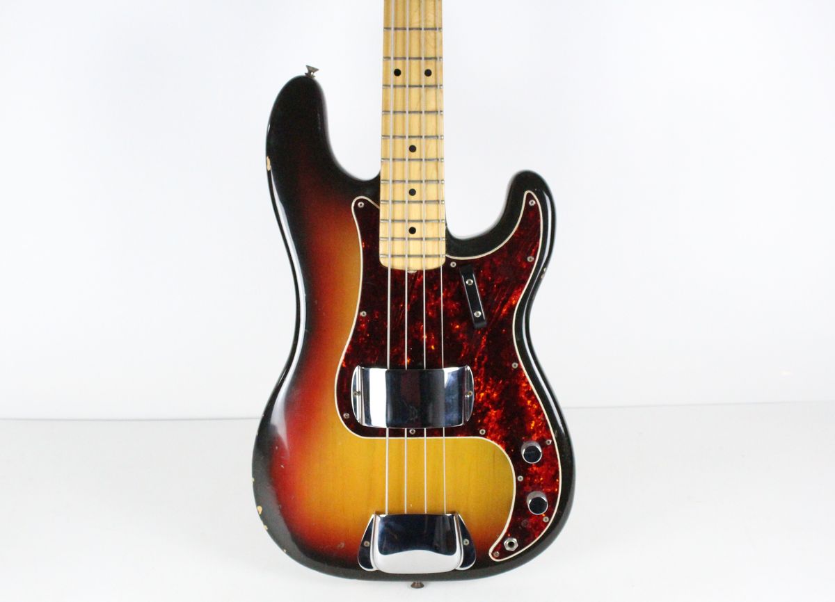 1972 Fender Precision Bass Sunburst ~Light Weight~ Maple Fretboard