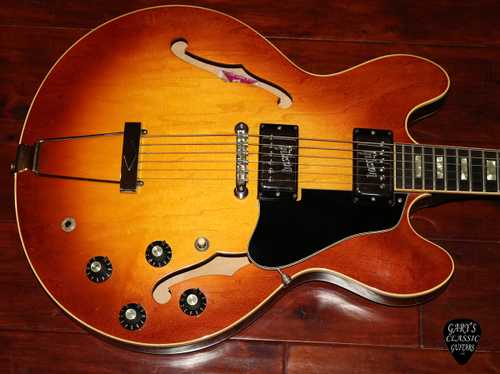1972 Gibson ES335 TD Sunburst > Guitars Electric SemiHollow Body