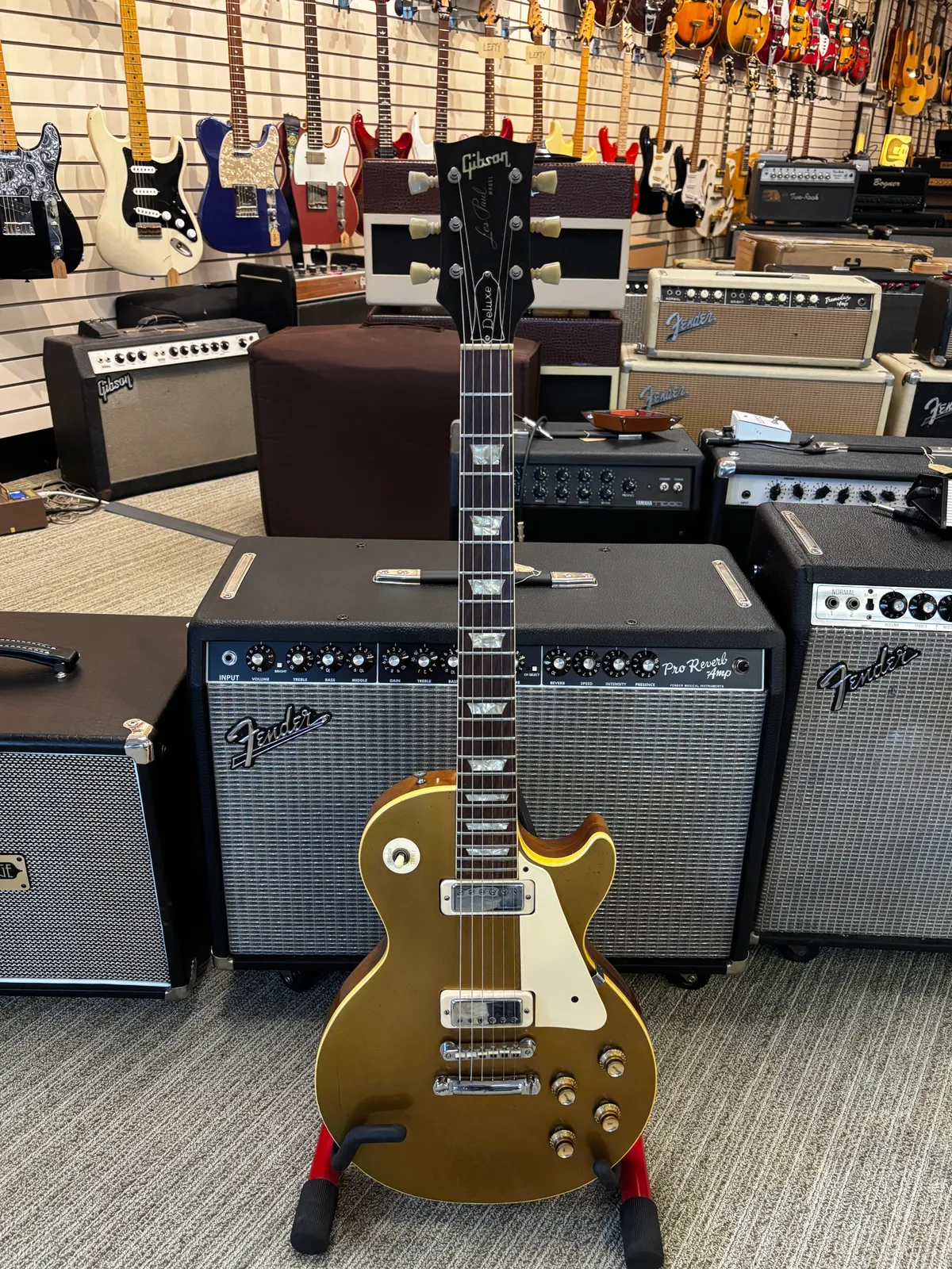 1972 Gibson Les Paul Deluxe Goldtop - Gbase