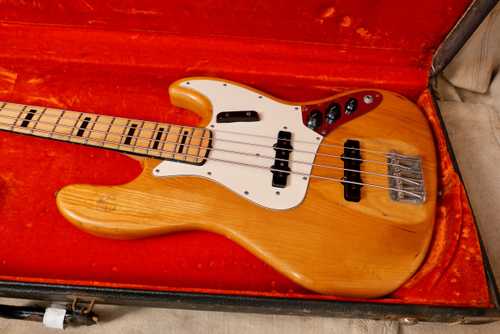 1973 Fender Jazz Bass Natural - Gbase