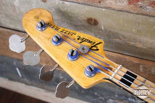 1973 Fender Jazz Bass with Maple Fretboard and Black Inlays