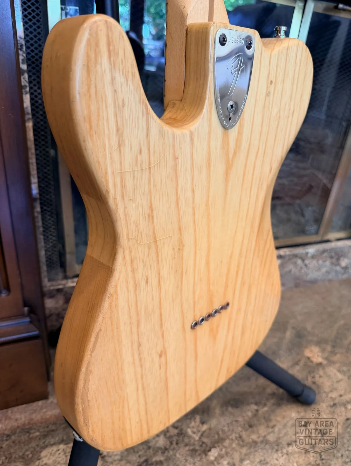 1973 Fender Telecaster Deluxe Guitar Natural - Gbase