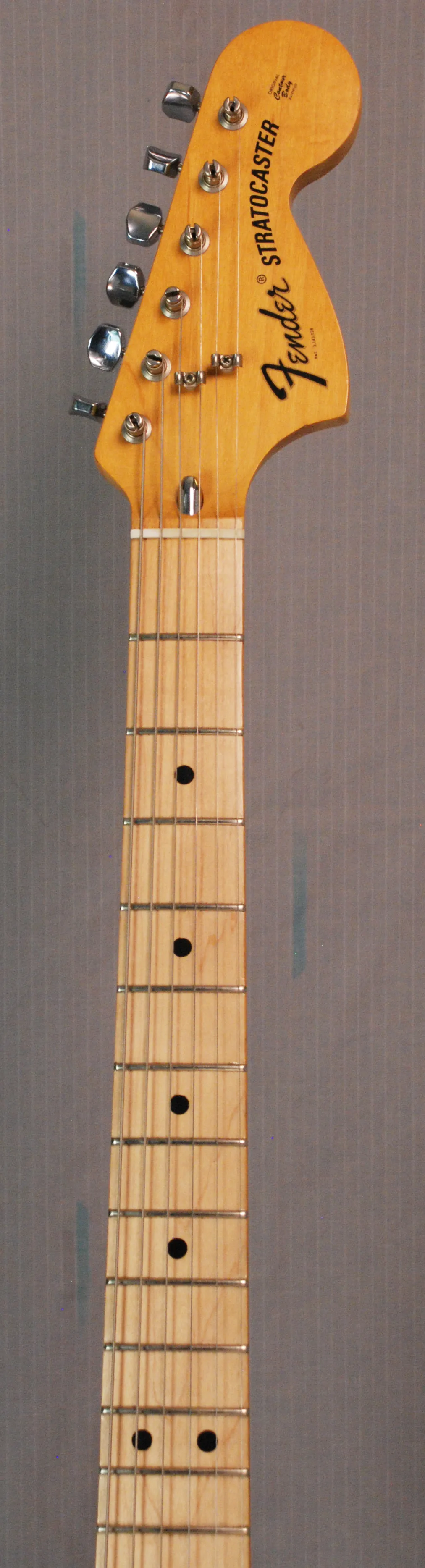 1974 Fender Stratocaster Black maple neck OHC - Gbase