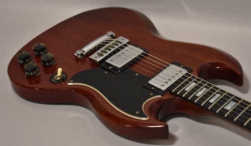 1974 Gibson SG Standard Cherry Red Finish w/OHSC - Gbase