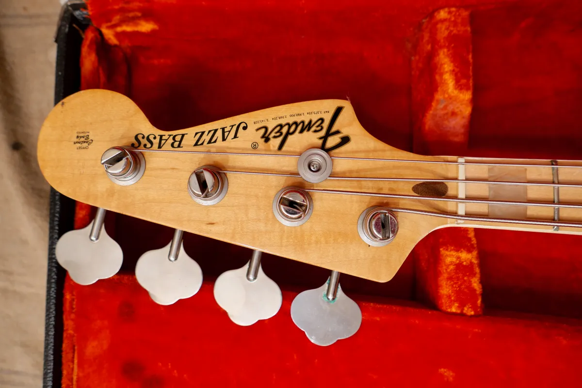 1975 Fender Jazz Bass Sunburst - Gbase