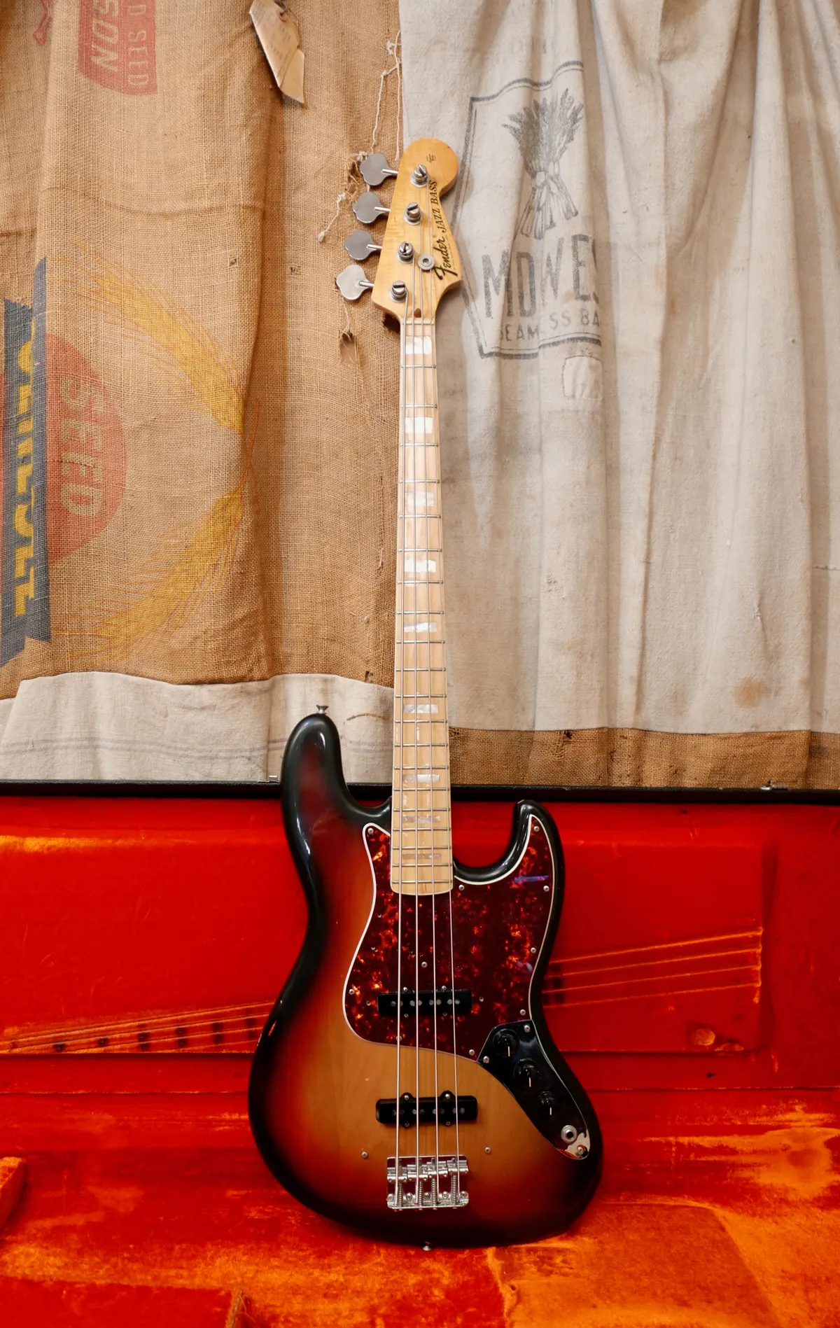 Fender Jazz Bass サンバースト 4弦 1975 Fender Jazz Bass Sunburst - Gbase
