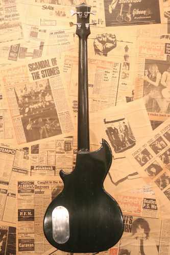 1976 A.C. Zemaitis Custom Deluxe Fretless Bass British Green - Gbase
