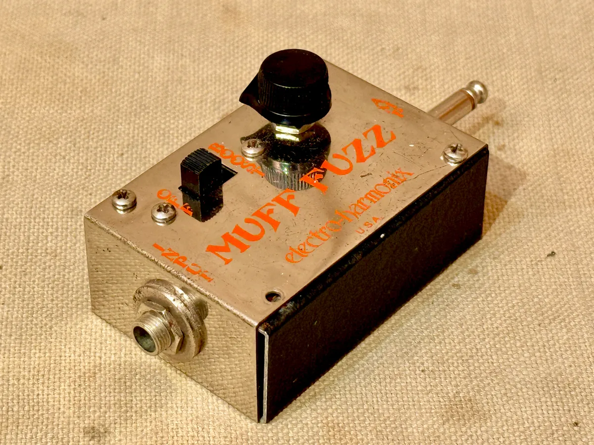 1976 Electro Harmonix Muff-Fuzz Silver - Gbase