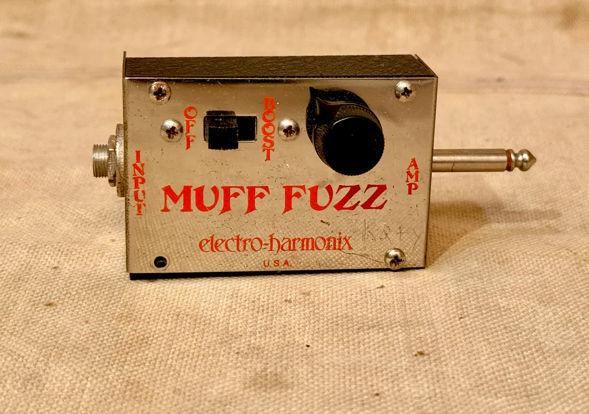 1976 Electro Harmonix Muff-Fuzz Silver - Gbase