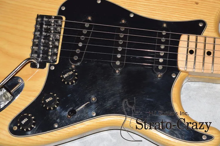 1976 Fender Stratocaster Natural Maple neck - Gbase