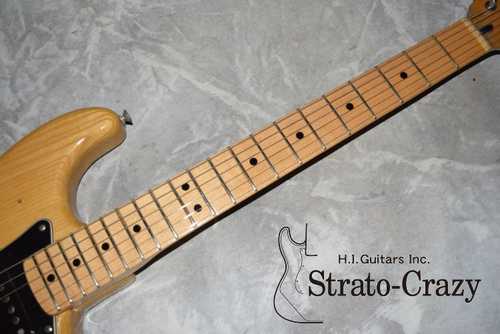 1976 Fender Stratocaster Natural Maple neck - Gbase