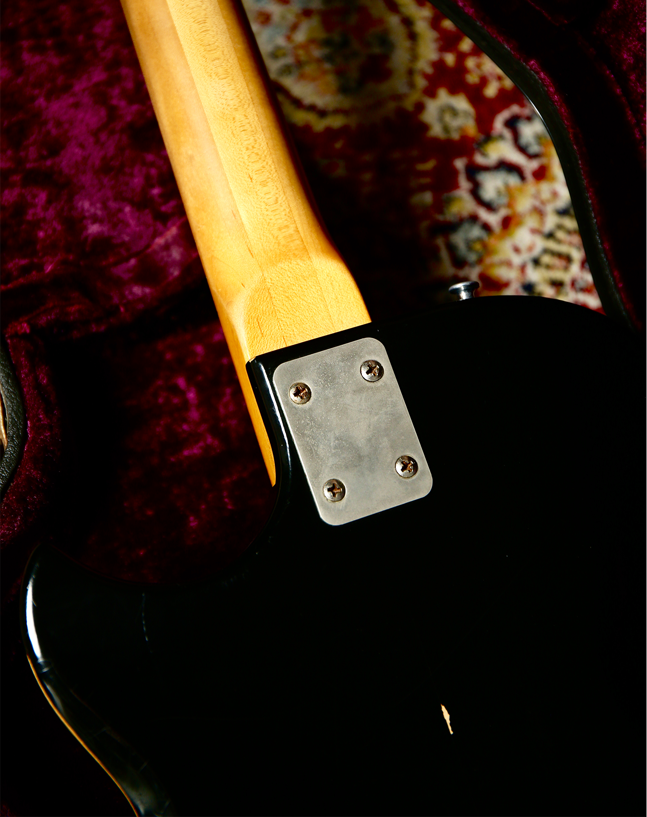 1976 Gibson L6S Midnight Special Black - Gbase