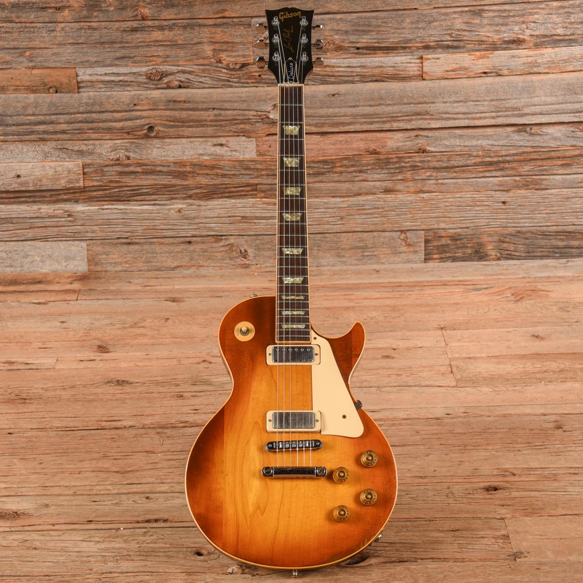 Gibson Les Paul Deluxe Sunburst 1976 - Gbase