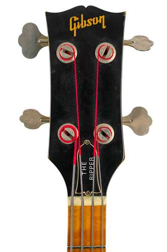 1976 Gibson Ripper L-9S Bass Natural Gloss - Gbase