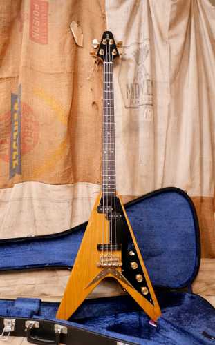 1976 Greco Flying V Bass FVB-900Y Korina - Gbase
