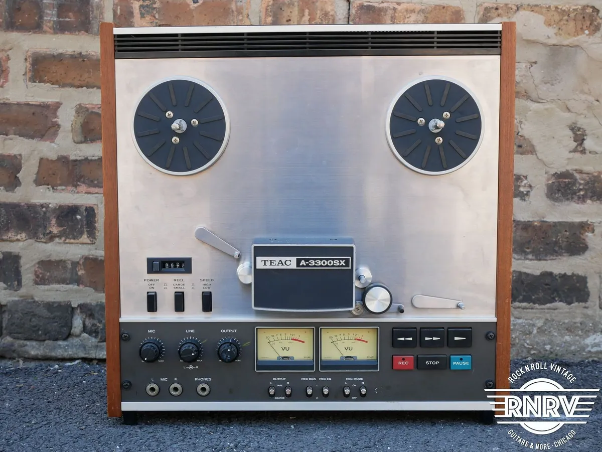 Teac A-3300SX Stereo Reel-To-Reel 1976 - Gbase