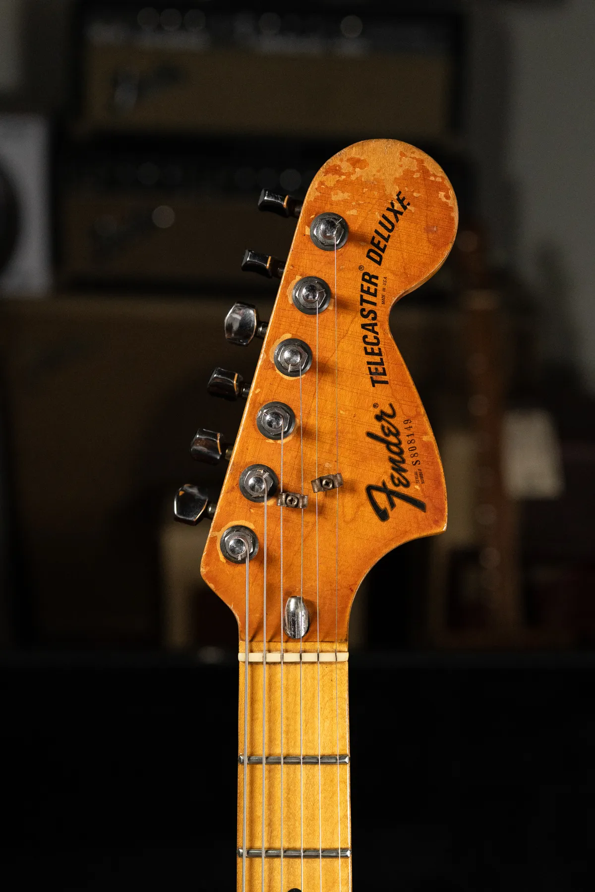 1978 Fender Telecaster Deluxe Sunburst Finish w/HSC - Gbase