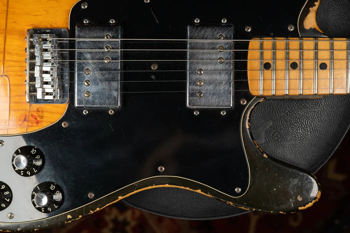 1978 Fender Telecaster Deluxe Sunburst Finish w/HSC - Gbase