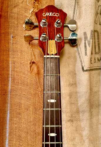 Greco ビンテージ ベース Spacey Sound / Speedway 1978 Greco GOB-700 Speedway Walnut - Gbase