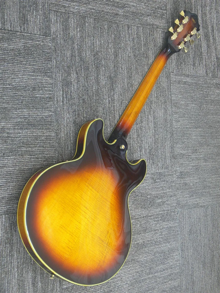 1979 Greco SV-800 Semi-Hollow Sunburst (Made in Japan) - Gbase