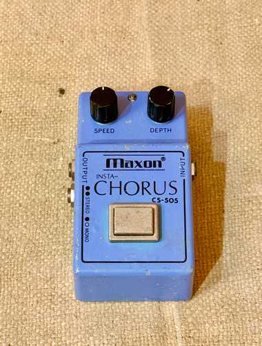 1979 Maxon-Ibanez Chorus CS-505 Blue > Guitars Electric 1979 Maxon-Ibanez Chorus CS-505 Blue > Guitars Electric