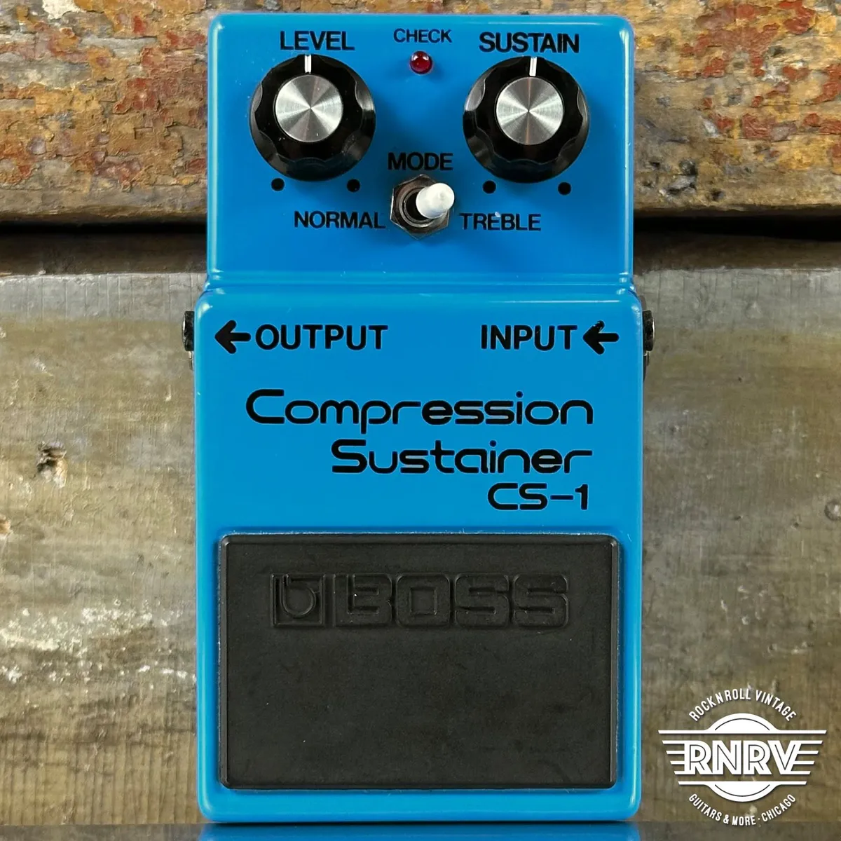 Boss CS-1 Compression Sustainer (Black Label) 1978 - 1982 - Blue
