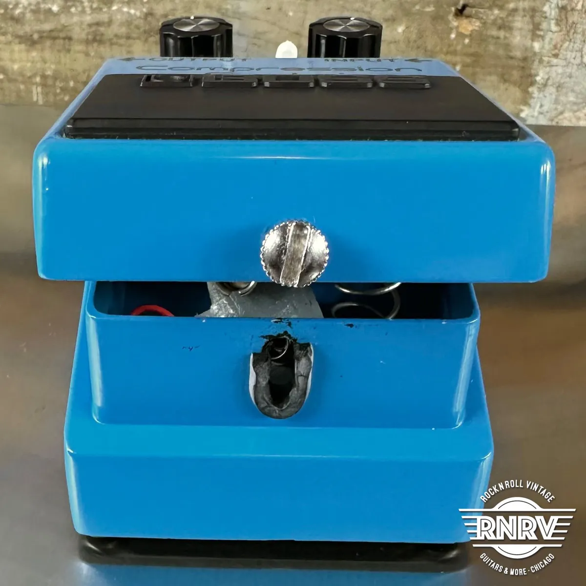 BOSS Compression Sustainer CS-1 1981年製 Boss CS-1 Compression Sustainer (Black Label) 1978 - 1982 - Blue