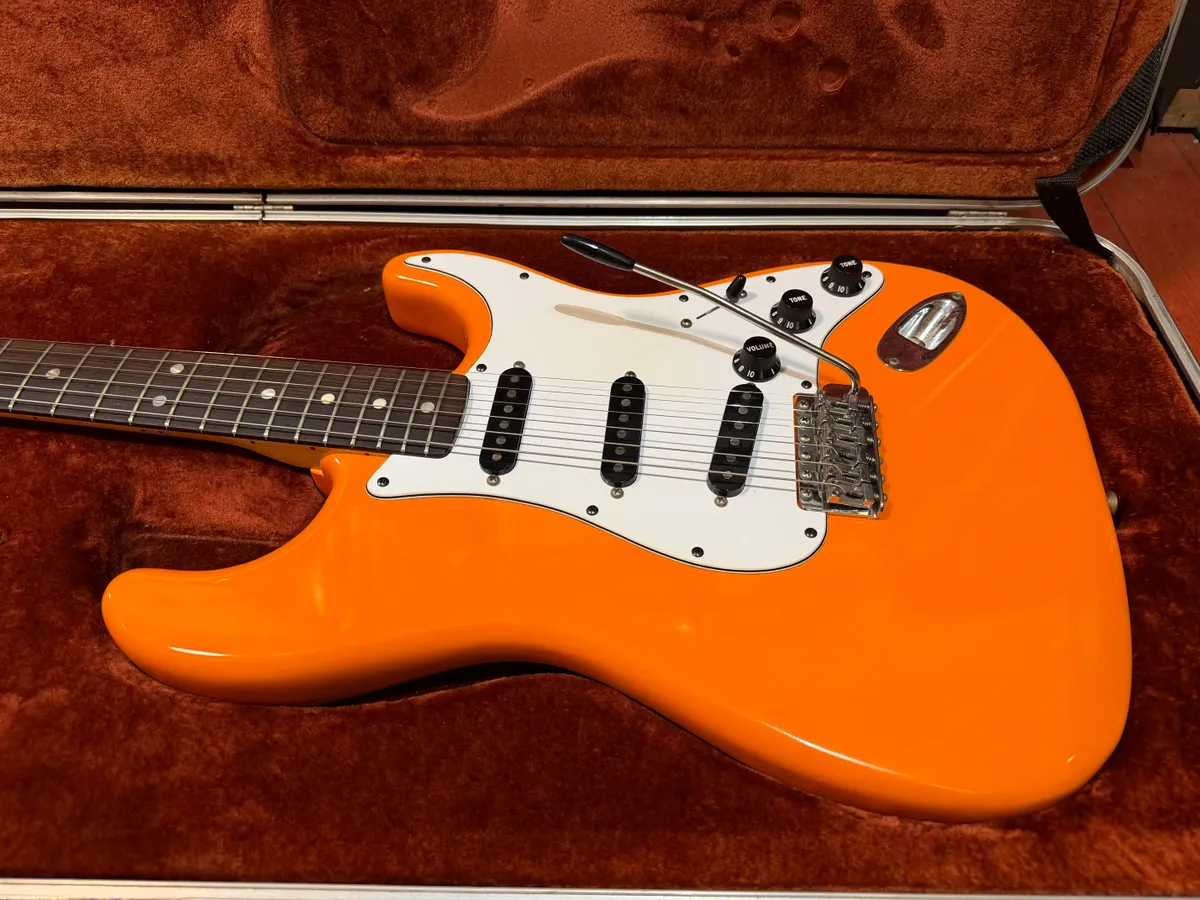 1980 Fender Stratocaster International Colors Capri Orange w