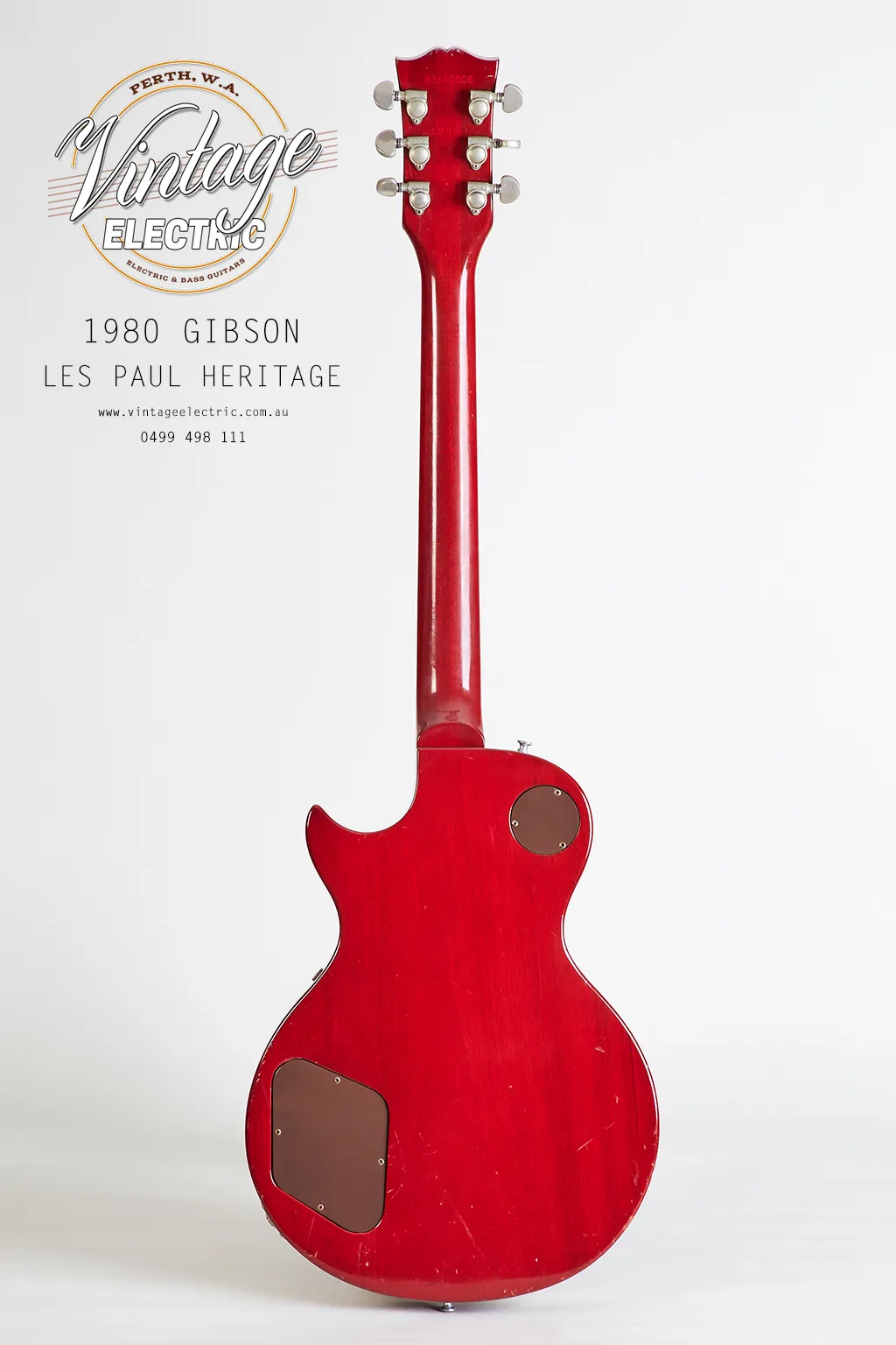 1980 Gibson Les Paul Heritage Cherry Sunburst - Gbase