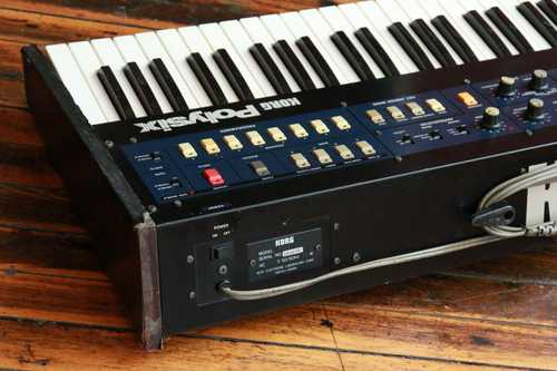 1980s Korg Polysix 6-Voice Analog Polysynth (PS-6) Synthesizer - Gbase