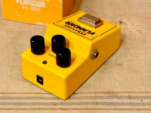 1980 Maxon-Ibanez Flanger FL-301 Yellow - Gbase