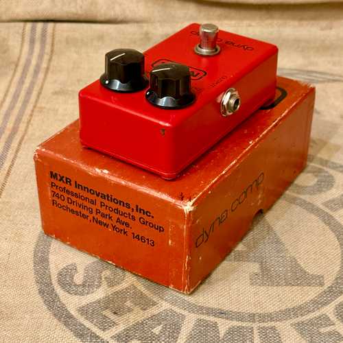 1980 MXR Dyna Comp w/Box & Paperwork Red - Gbase
