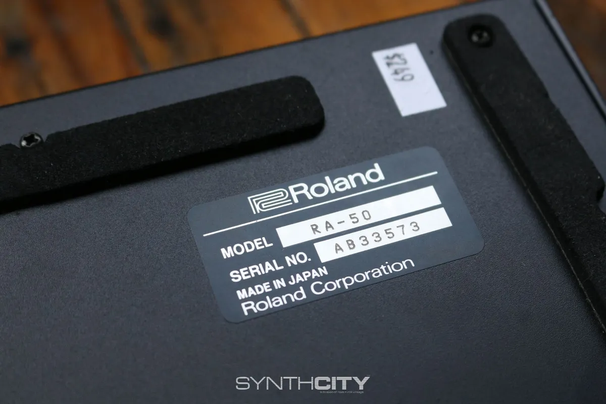 1980 Roland RA-50 Real Time Arranger Black > Keyboards | Rock n