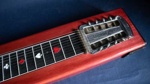 1980 Sho Bud Maverick Red > Guitars Lap, Pedal & Table | Willies