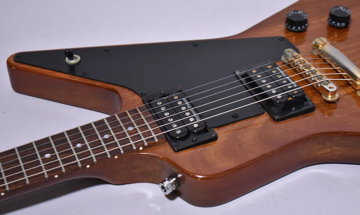 1981 Gibson Explorer Natural w/OHSC - Gbase