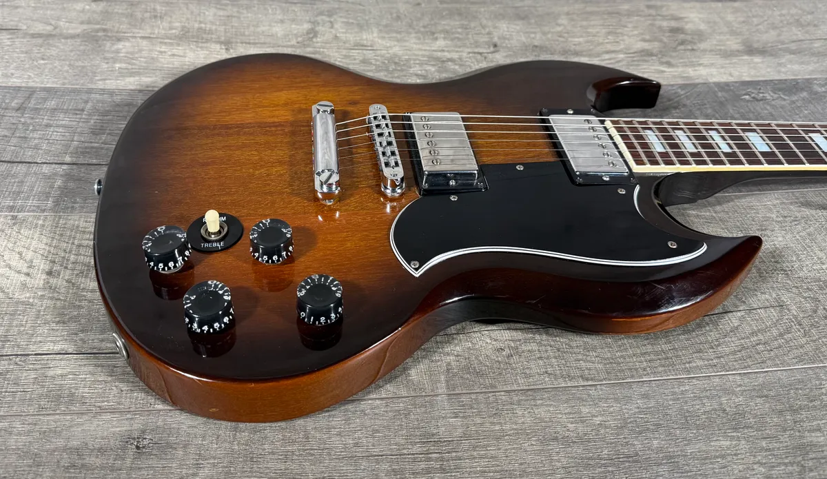 1981 Gibson SG Standard Sunburst - Gbase