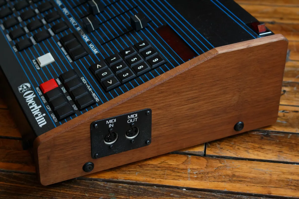 1983 Oberheim DMX 8-Voice Drum Machine w/ Factory MIDI & Memory