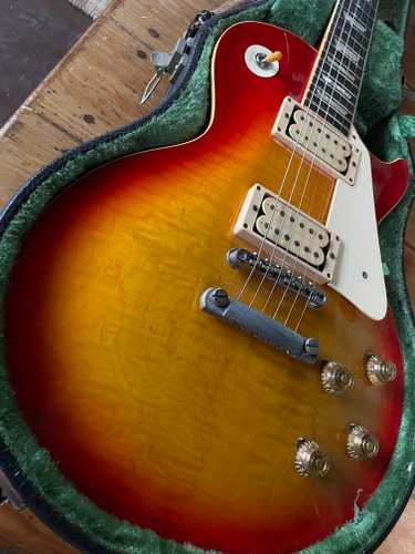 1981 Tokai LS120 Love Rock Cherry Sunburst - Gbase