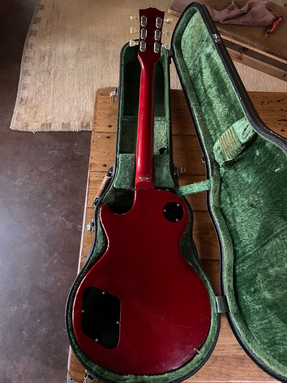 Tokai LSJ80 Love Rock 2011年 日本製 チェリーレッド 1981 Tokai LS120 Love Rock Cherry Sunburst - Gbase