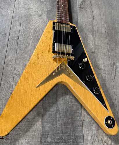 1982 Gibson Flying V Korina- A Serial Number, Serial #074, Near