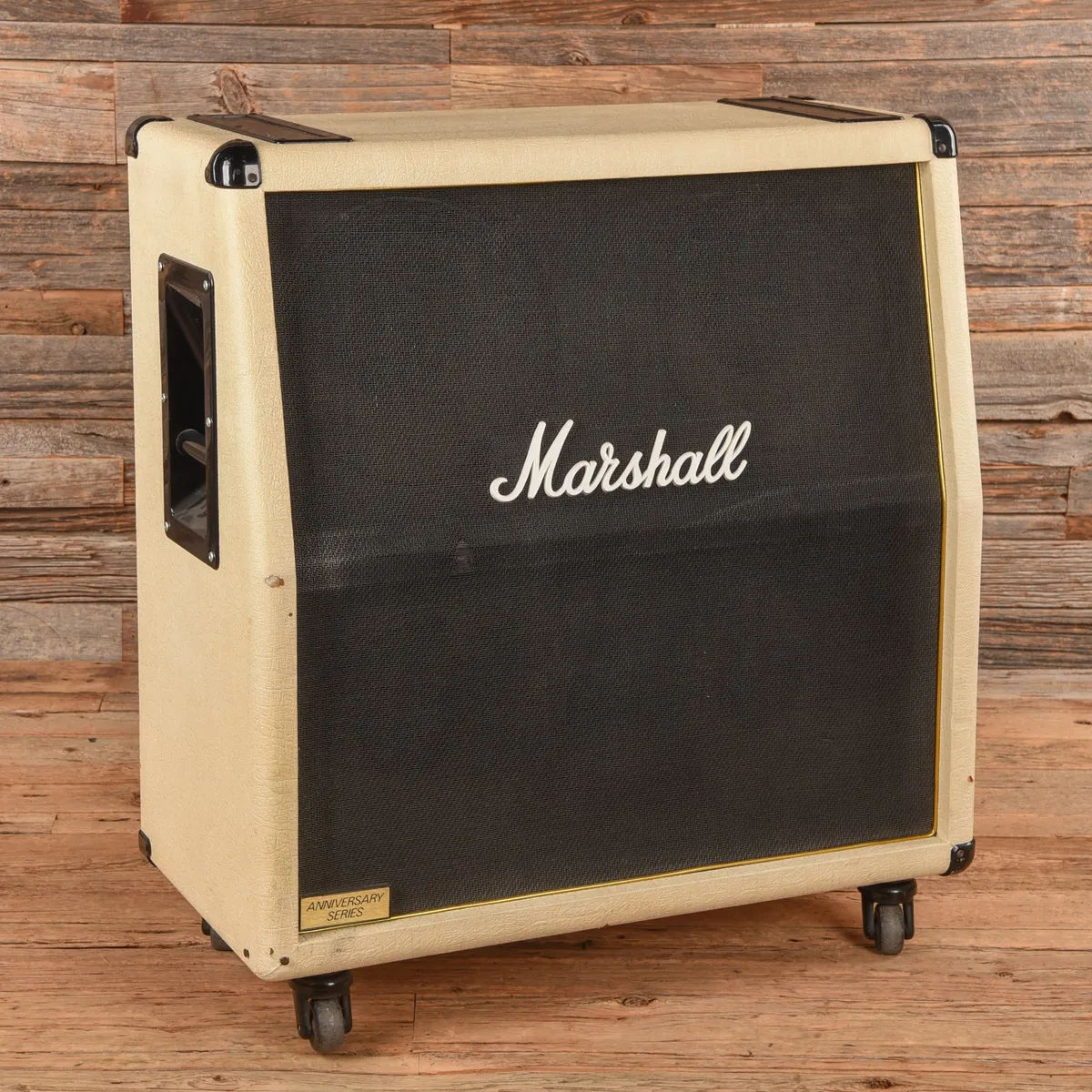 Marshall 1982 Aniversary Series White Slant 4x12 Cabinet - Dave