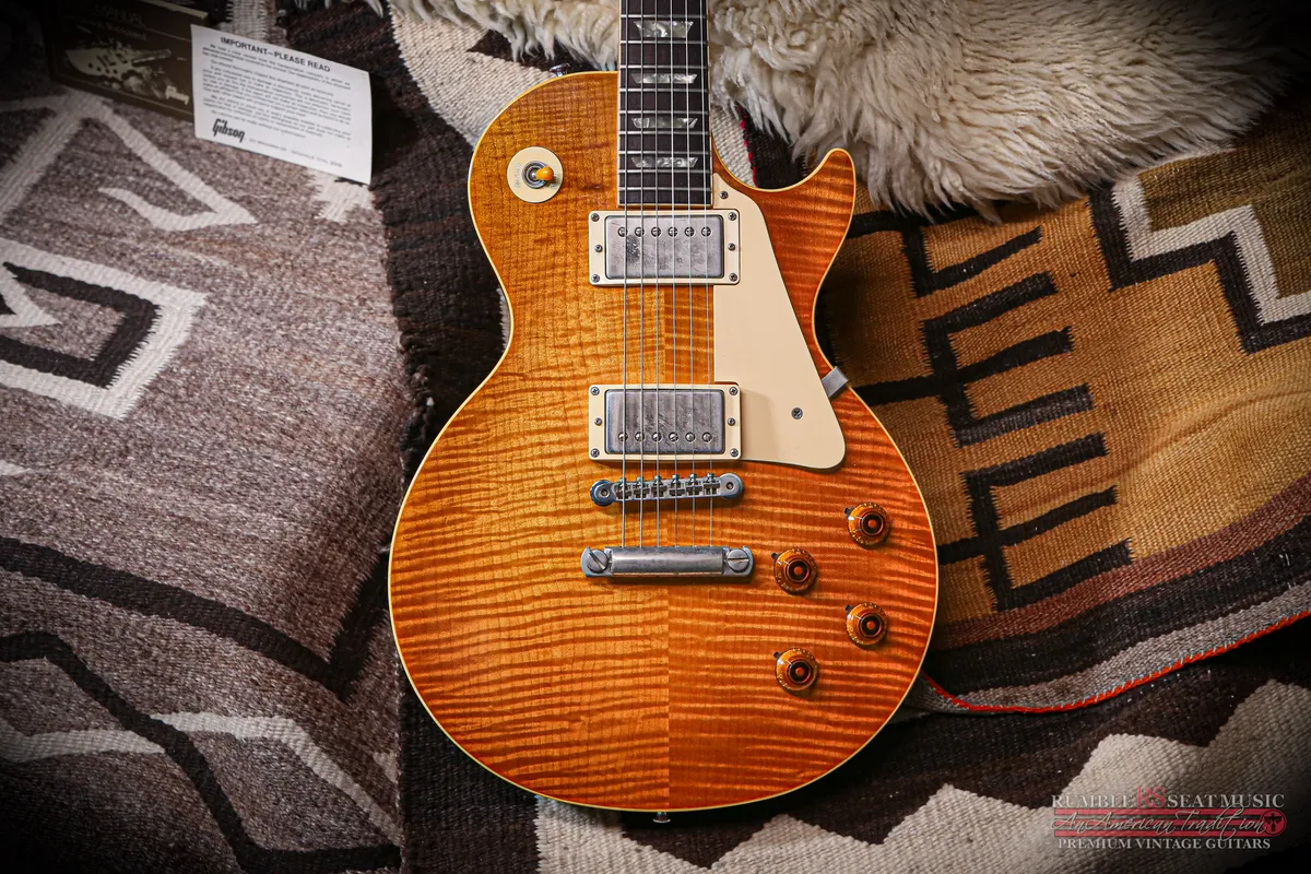 ジョン　nobland Les Paul type sunburst Gibson Les Paul Standard '60s - Bourbon Burst – LaVonne Music
