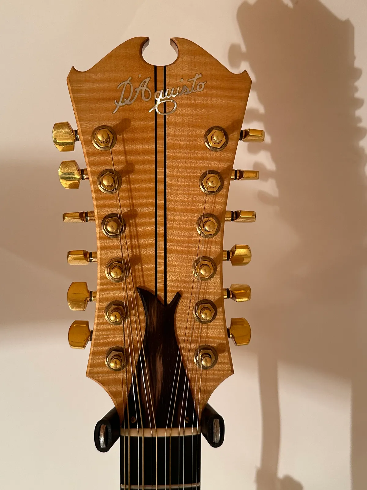 1984 D'Aquisto New Yorker Classic 12-string Blonde - Gbase