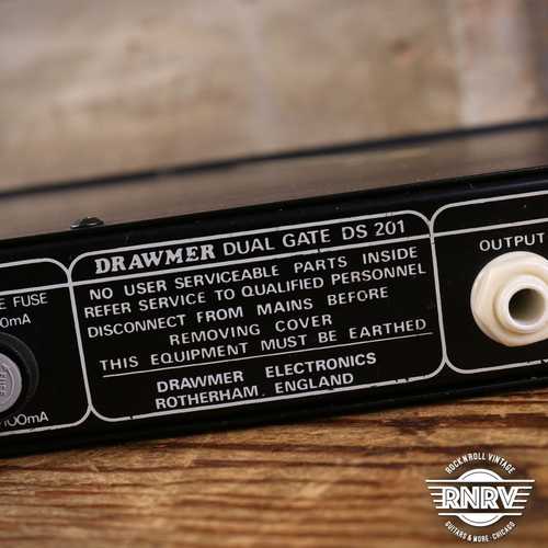 Drawmer DS201 Dual Gate 1984 - Present - Black - Gbase